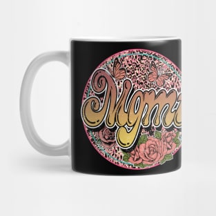 Graphic Proud MGMT Name Flower Birthday 70s 80s 90s Vintage Styles Mug